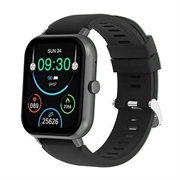 Awei H25 waterbestendig Smartwatch - IP67, Bluetooth 5.1 - Zwart