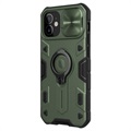 Nillkin CamShield Armor iPhone 12 Mini Hybrid Case - Groen