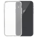 Saii 2-in-1 iPhone XR TPU-hoesje en schermbeschermer van gehard glas
