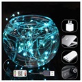 Waterdichte Bluetooth LED String Fairy Lights - 10m