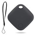 itag03 Bluetooth Finder Anti-Loss Locator voor Apple-apparaat Draagbare Mini Tracker met riem - Zwart