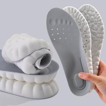 1 paar Ademende Inlegzolen voor Schoenen, Laarzen en Sneakers - 4D - 41/42