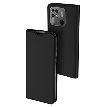 Dux Ducis Skin Pro Xiaomi Redmi 10C Flip Case - Zwart