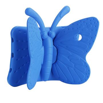 3D Vlinder Kids Schokbestendig EVA Kickstand Telefoonhoesje Telefoonhoesje voor iPad Pro 9.7 / Air 2 / Air - Blauw