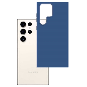 3mk Matt Cas geschikt voor Samsung S23Ultra Soft Mat Anti-Fall 1.25m Blauw