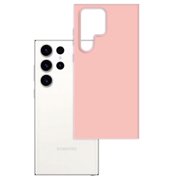 3mk Matt Cas geschikt voor Samsung S23Ultra Soft Mat Anti-Fall 1.25m rose