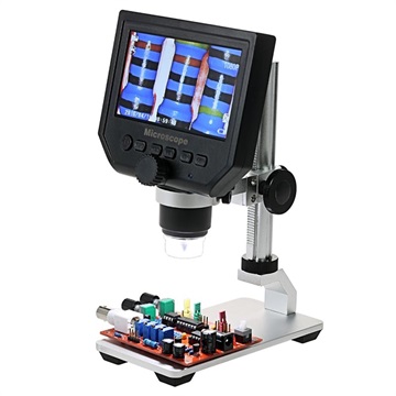 600X Microscoop met 4,3 HD LCD-scherm en LED-licht