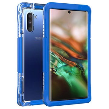 Active Series Samsung Galaxy Note10 Waterdicht Hoesje - Blauw