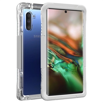 Active Series Samsung Galaxy Note10 Waterdicht Hoesje - Zilver