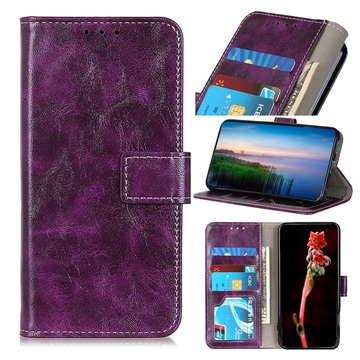 Alcatel 1SE (2020) Wallet Case met Magnetische Sluiting - Paars