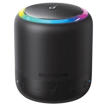 Anker Soundcore Mini 3 Pro Bluetooth-luidspreker, BassUp- en PartyCast-technologie, USB-C, waterdicht IPX7 en aanpasbare EQ