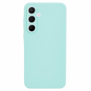 Samsung Galaxy A35 Anti-Vingerafdruk Mat TPU Hoesje - Cyan