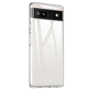 Antislip Google Pixel 6a TPU Hoesje - Doorzichtig