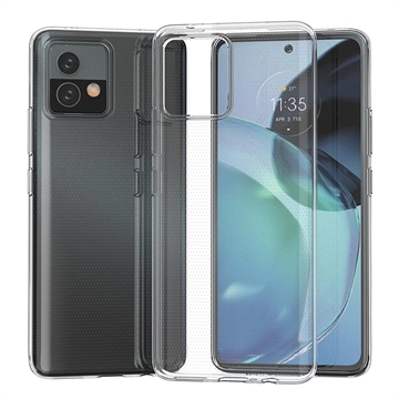 Antislip Motorola Moto G72 TPU Hoesje - Doorzichtig