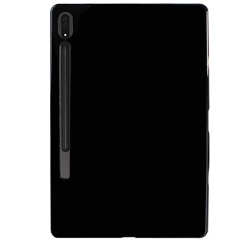 Antislip Samsung Galaxy Tab S8 Ultra TPU Hoesje - Zwart