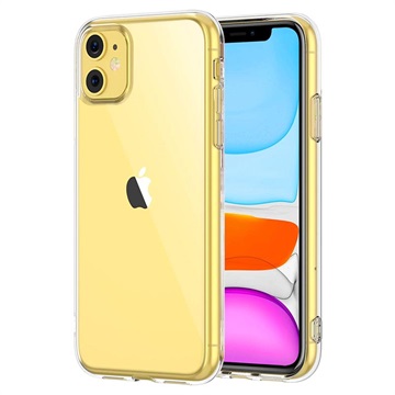 Antislip iPhone 11 TPU Hoesje - Doorzichtig