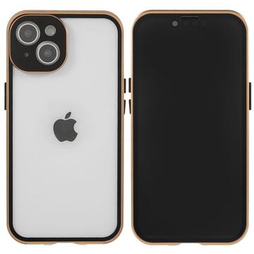 Anti-Spy 3-in-1 iPhone 14-beschermingsset - Goud