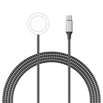 Apple Watch gevlochten USB-C oplaadkabel - 1m