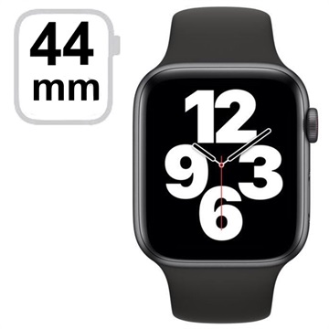 Apple Watch SE LTE MYF02FD/A - 44 mm, zwart sportbandje - Spacegrijs