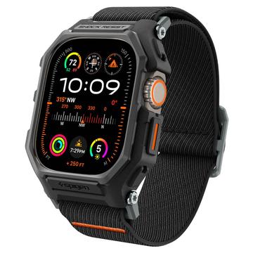 Apple Watch Ultra/Ultra 2 Spigen Lite Fit Pro Riem met Hoesje - 49mm - Zwart