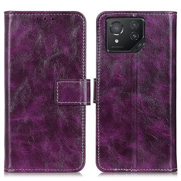 Asus ROG Phone 8/8 Pro Wallet Case met Magnetische Sluiting - Paars