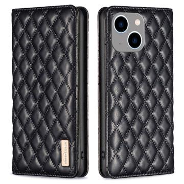 Binfen Color BF Style-16 iPhone 14 Plus Wallet Case - Zwart