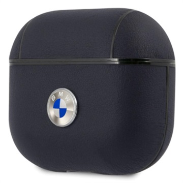 BMW Signature AirPods 3 Leren Case - Marineblauw