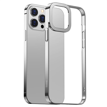 Baseus Glitter Series iPhone 13 Pro Case - Zilver
