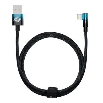 Baseus Usb To Lightning Cable 1m 20W kabel - (zwart-blauw) CAVP000021