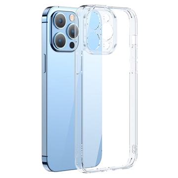 Baseus Super Ceramic Series iPhone 14 Pro Beschermingsset - Doorzichtig