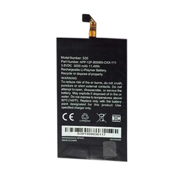 CAT S30-compatibele batterij - Onderdeelnr. APP-12F-B55951-CXX-11