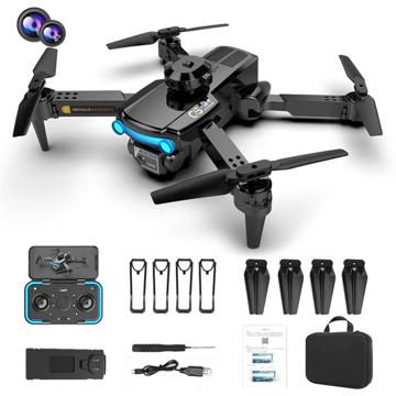 RC-drone met 4K HD Dubbele Camera en Afstandsbediening CS9 - Zwart