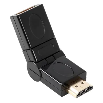 Cabletech Draaibare HDMI Adapter - Zwart