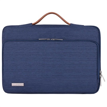 CanvasArtisan Business Casual laptoptas met draagriem - 13 - Blauw