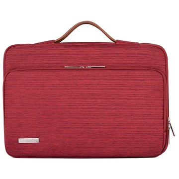 CanvasArtisan Business Casual laptoptas met draagriem - 13 - Rood