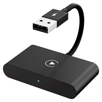 CarPlay Draadloze Adapter voor iOS - USB, USB-C - Zwart