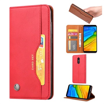 Card Set Series OnePlus 6T Wallet Case - Rood