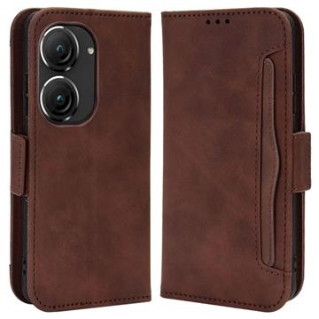 Cardholder Series Asus Zenfone 9 Portemonnee Hoesje - Bruin