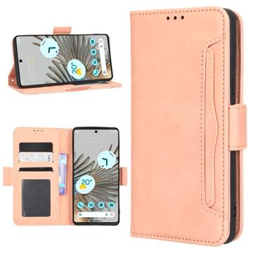 Cardholder Series Google Pixel 7 Portemonnee Hoesje - Roze