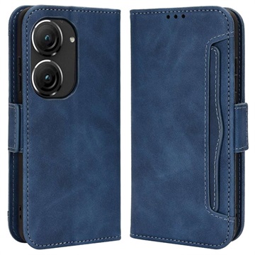 Cardholder Series Asus Zenfone 9 Portemonnee Hoesje - Blauw