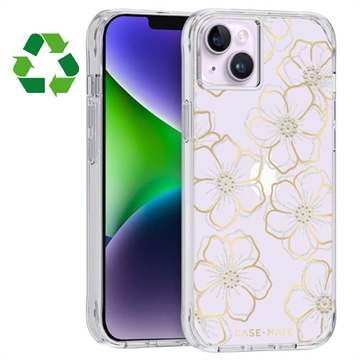 Case-Mate Floral Gems iPhone 14 Plus Hoesje - Doorzichtig