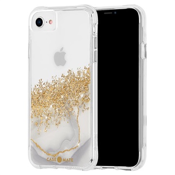 Case-Mate Karat Marmer iPhone 7/8/SE (2020)/SE (2022) Hoesje - Doorzichtig