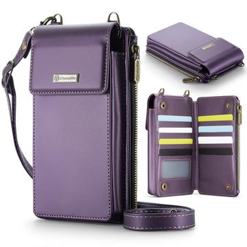 Caseme ME50 Universele Crossbody Tas met RFID Bescherming - 4-7.3 - Paars