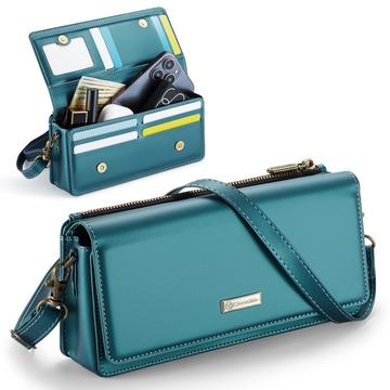 Caseme Me30 3-in-1 Crossbody Telefoontas - 4-7.5 - Groen