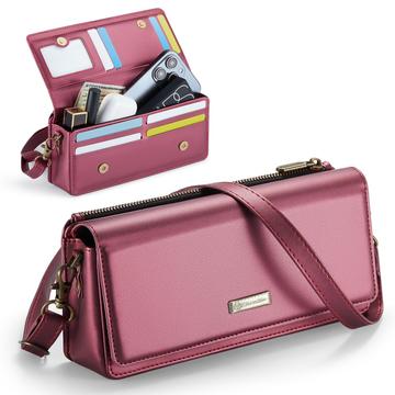 Caseme Me30 3-in-1 Crossbody Telefoontas - 4-7.5 - Rood