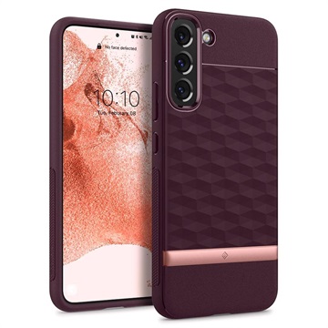 Caseology Parallax Samsung Galaxy S22 5G Hybrid Case - Bordeaux