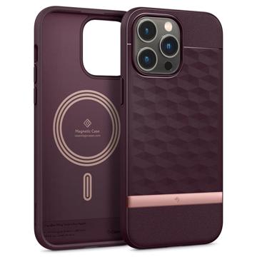 Caseology Parallax Mag iPhone 14 Pro Hybrid Case - Bordeaux