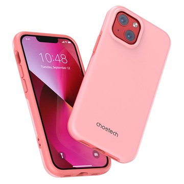 Choetech MFM Anti-Drop iPhone 13 Mini Hybride Hoesje - Roze