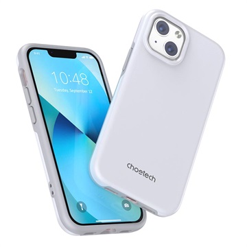 Choetech MFM Anti-Drop iPhone 13 Mini Hybride Hoesje - Wit