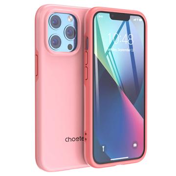 Choetech MFM Anti-Drop iPhone 13 Pro Max Hybride Hoesje - Roze